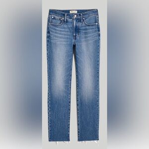 Madewell Women's Straight Blue Jeans
